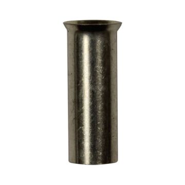 Eclipse Tools Pro'sKit Uninsulated Wire Ferrules, 6 AWG x 18mm, 200 pcs