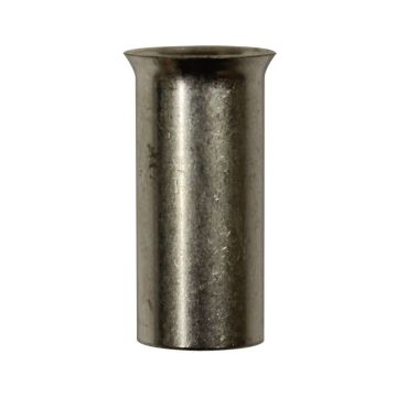 Eclipse Tools Pro'sKit Uninsulated Wire Ferrules, 4 AWG x 18mm, 200 pcs