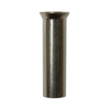 Eclipse Tools Pro'sKit Uninsulated Wire Ferrules, 2 AWG x 32mm, 100 pcs