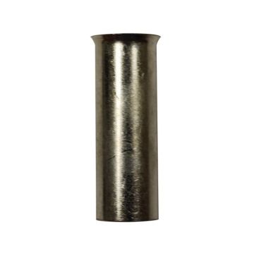 Eclipse Tools Pro'sKit Uninsulated Wire Ferrules, 1/0 AWG x 32mm, 100 pcs