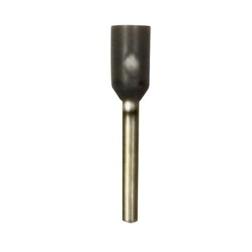 Eclipse Tools Pro'sKit Insulated Gray Wire Ferrules, 26-28 AWG x 10mm, 100 pcs