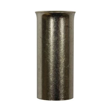 Eclipse Tools Pro'sKit Uninsulated Wire Ferrules, 2/0 AWG x 32mm, 100 pcs