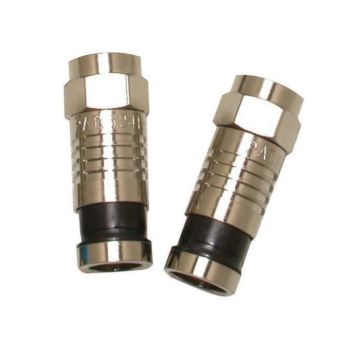 Eclipse Tools Pro'sKit Compression F Connector, RG6/U, 20 Pack