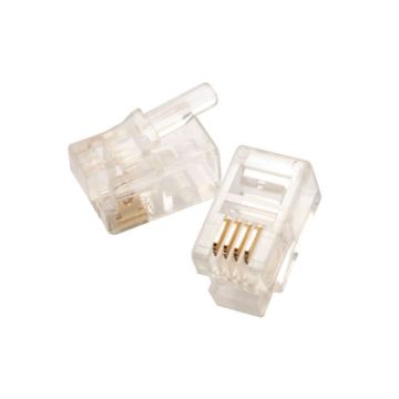 Eclipse Tools Pro'sKit Premium Modular Plugs - 8P8C Cat5e Flat Stranded Cable (50 pcs)