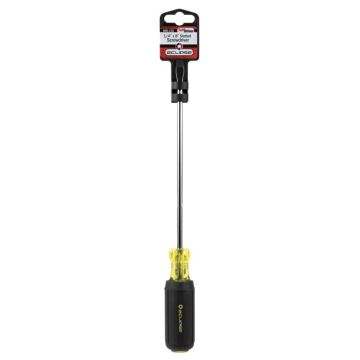  Eclipse Tools Pro'sKit Flat Blade Rubber Grip Screwdriver 1/4 x 8"