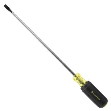Eclipse Tools Pro'sKit Flat Blade Rubber Grip Screwdriver 1/4 x 10"