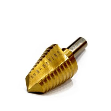 Eclipse Tools Pro'sKit 10 Step Titanium Coated Step Drill 13/16" - 1-3/8"