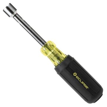 Eclipse Tools Pro'sKit Hollow Shaft Rubber Grip Nutdriver 7/16"