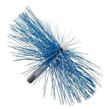 Wohler 19820 high-temperature plasted brush with an M10 thread
