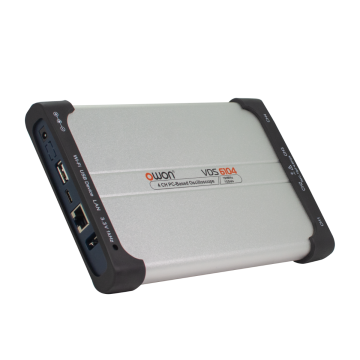 OWON VDS6104 25MHz 100MS/s 2+1-Multi Channel PC Oscilloscopes with 5K Record Length USB isolation