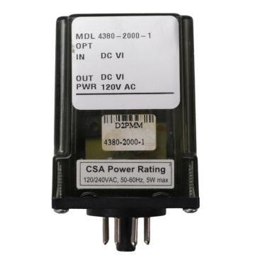 Action Instruments 4380-2000-1 Action Pak DC signal isolator with zero and span controls and 8-pin octal base product view