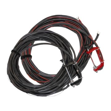 AEMC 2129.87 Lead – Set of 2, 50 ft Color-coded Kelvin Leads with 3" C-Clamp for Models 6290 & 6292