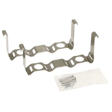 AEMC 2137.82 pole mounting kit with metal brackets and hardware bag