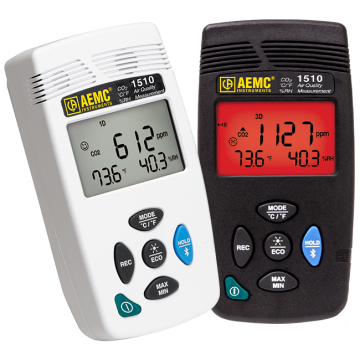 AEMC 1510 Air Quality Logger (Gray) Cat. #2138.08