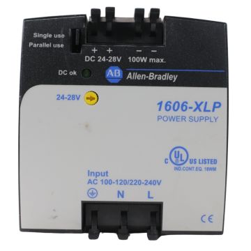 Allen Bradley 1606 XLP100E 2 DIN Rail Power Supply Product View