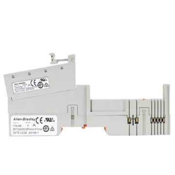 Allen-Bradley 1734-TBS POINT I/O terminal base with 8-position spring-clamp removable terminal block product view