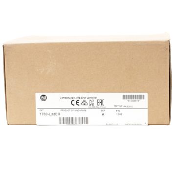 Allen Bradley 1769 L33ER CompactLogix Ethernet Controller Barcode