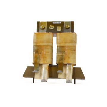Allen-Bradley 21803-011-02 DC link choke showing laminated core, coil windings