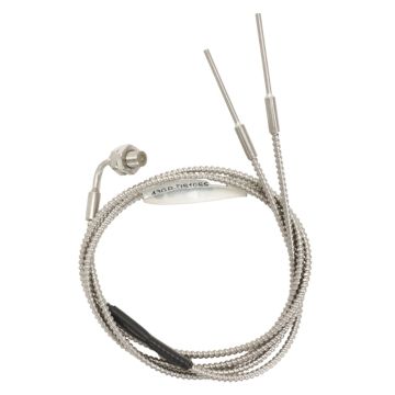 Allen-Bradley 43GR-TIS10SS 36-inch bifurcated glass fiber optic cable with stainless steel conduit and right-angle threaded tip product view