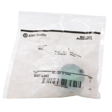 Allen Bradley 800T N26G Green Pilot Light Cap Product View
