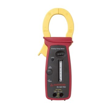 Amprobe RS-1007 PRO CAT IV 600V 1000A analog clamp meter with test leads and carrying case