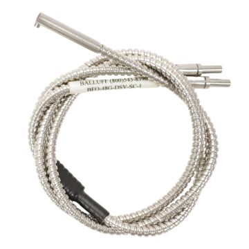Balluff BFO-48G-DSV-SC-1 glass fiber optic cable with side-view sensing tip product view