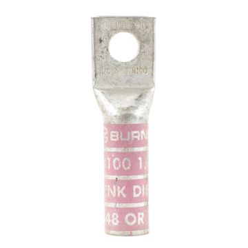 Burndy YA25 502215 one hole long barrel lug 1/0 AWG with 5/16 in stud