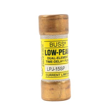 Bussmann LPJ-15SP Time-Delay Fuse 15A 600VAC
