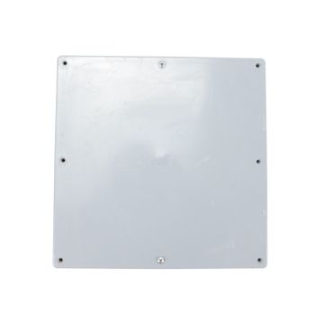 Cantex 51337141 12 x 12 x 4 molded PVC junction box with cover
