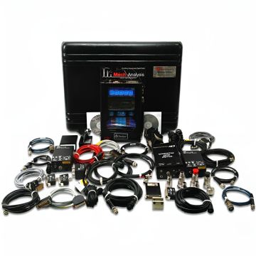 CSI Vibration Data Collector LCD Display Battery Portable Analysis Tool All Accessories
