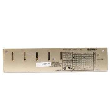 Deltron ST150-1XX triple output AC-DC power supply with terminal block connections product view