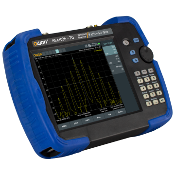 OWON HSA1036-TG 3.2GHz Handheld Spectrum Analyzer with Tracking Generator GPS Receiver