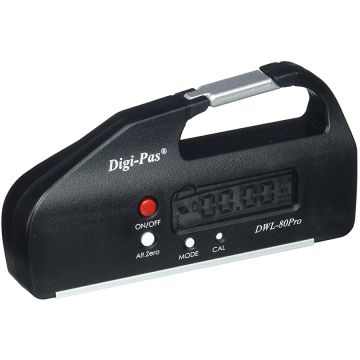 Digi-Pas DWL80PRO Pocket Size Digital Level, Electronic Angle Gauge, Protractor, Angle Finder, Bevel Gauge, 0.05°, 4 inch