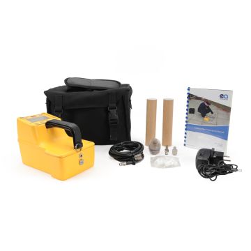 EA Technology CS2 CableSniffer kit with carry case, hose, filters, charger, and manual