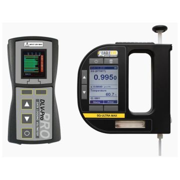 Eagle Eye DLV-Max Kit battery testing kit with DLV-Pro voltmeter and SG-Ultra Max digital hydrometer