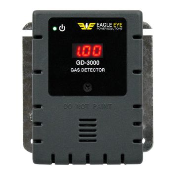Eagle Eye GD-3000 combustible gas detector with digital display and fixed-mount enclosure
