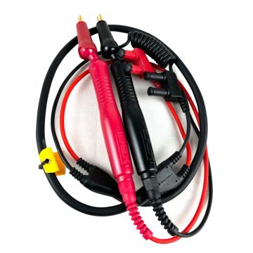 Eagle Eye IBEX 4-Point battery test leads red and black probe set