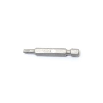 Eclipse Tools Pro'sKit Bit, Tamper-Proof, Star-Tip, T8H, 1-15/16" Long, 1/4" Hex Drive