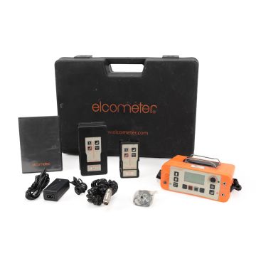 Elcometer 331 TH Deep Cover Concrete Covermeter with Half Cell Gauge accessories and case