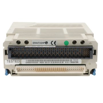 Emerson Ovation 5X00106G31 electronics module, 8-channel isolated 4–20 mA analog input with HART
