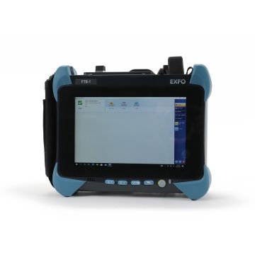 EXFO FTB-1v2 OTDR kit with FTBx-730C module powered screen

