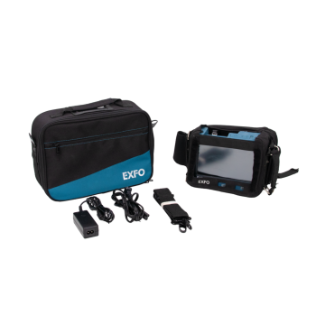 The EXFO Max-720B MaxTester is a compact, user-friendly OTDR designed for efficient fiber optic testing. Featuring a 7-inch touchscreen and 12-hour battery, it offers advanced 36 dB performance for quick and accurate network analysis. Model MAX-720B-M1-EA