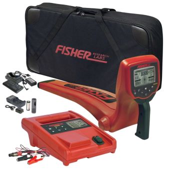 Fisher TW9000 multi-frequency underground utility locator transmitter and receiver system