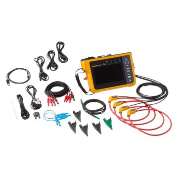 Fluke 1773 Three Phase Power Quality Analyzer with iFlex Current Probes and Test Leads