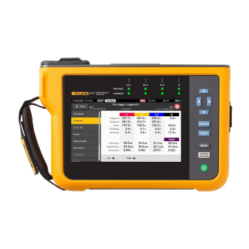 Fluke 1777 Three Phase Power Quality Analyzer Kit with Leads Case