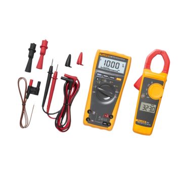 Fluke 179 IMSK multimeter service kit with Fluke 179 digital multimeter and Fluke 323 clamp meter Product View
