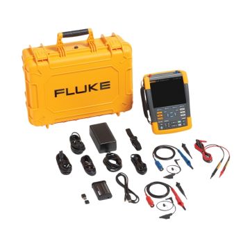 Fluke 190 202 III ScopeMeter Oscilloscope with Probes and Test Leads
