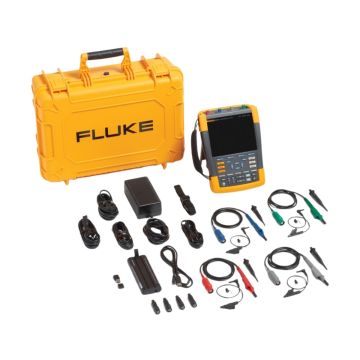 Fluke 190 504 III ScopeMeter 500 MHz 4 Channel Oscilloscope with Probes