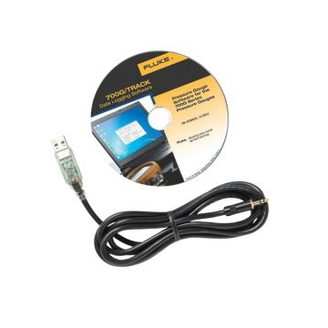 Fluke 700G/TRACK Data Logging Cable and Software for 700G Series Gauges