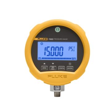 Fluke 700G07 handheld pressure gauge calibrator with backlit display